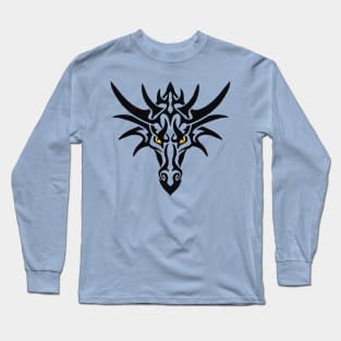 Tribal Dragon - Glow Long Sleeve T-Shirt